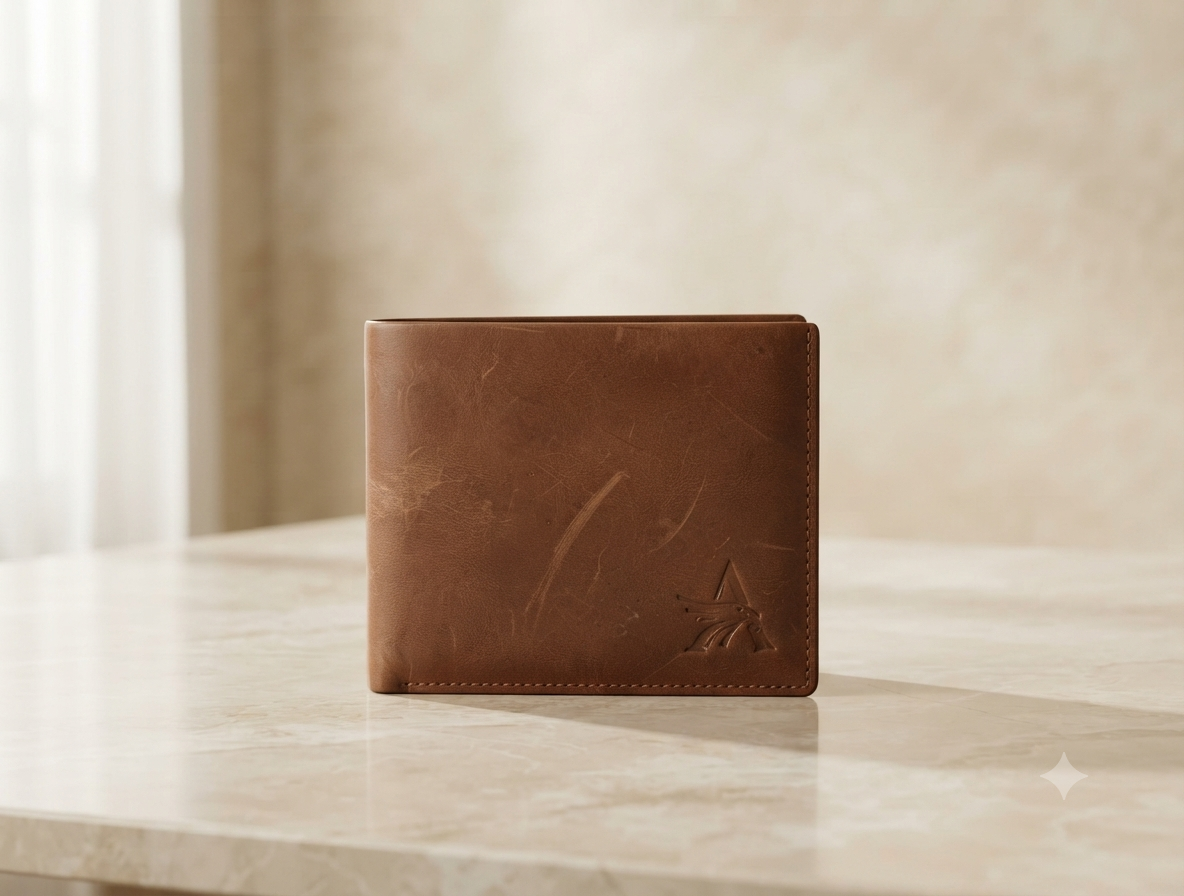 Cherry Red PU Leather Wallet