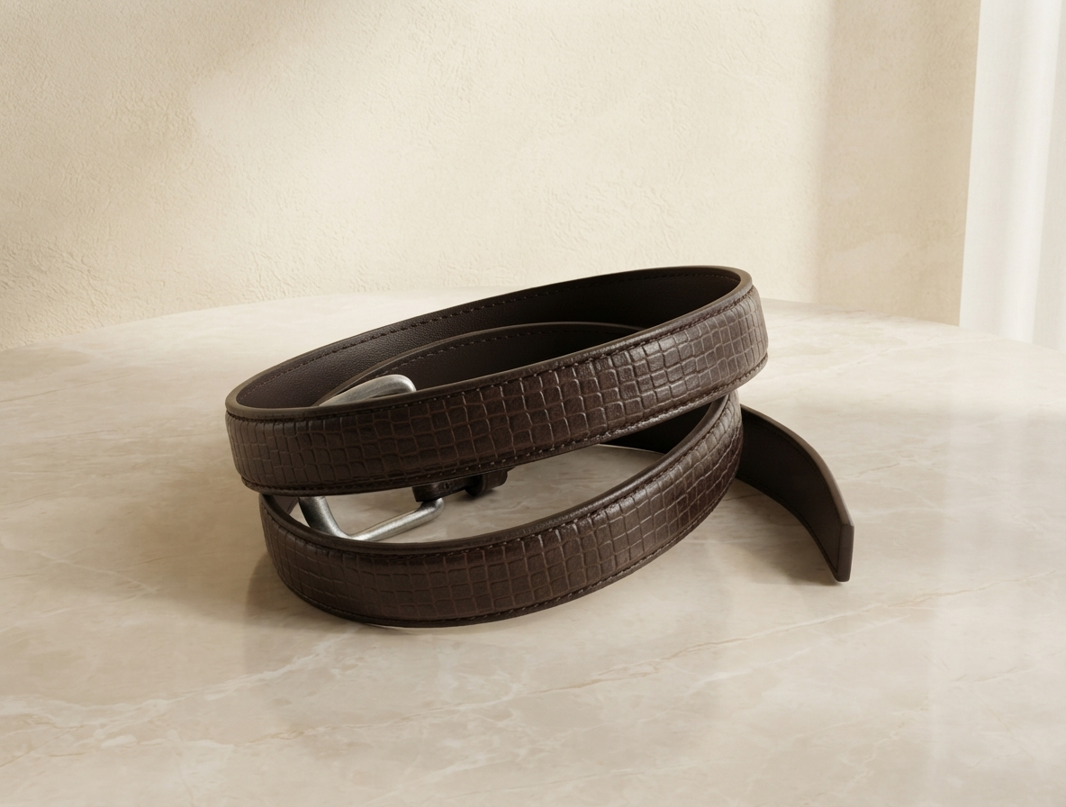 Ladies Classic Belt - Dark Brown