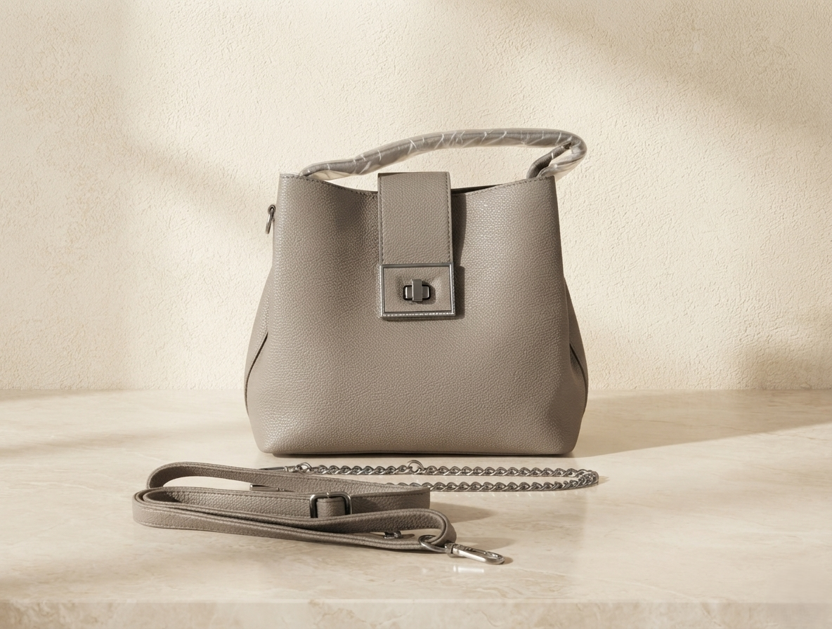 Velara Elegant Bucket Handbag