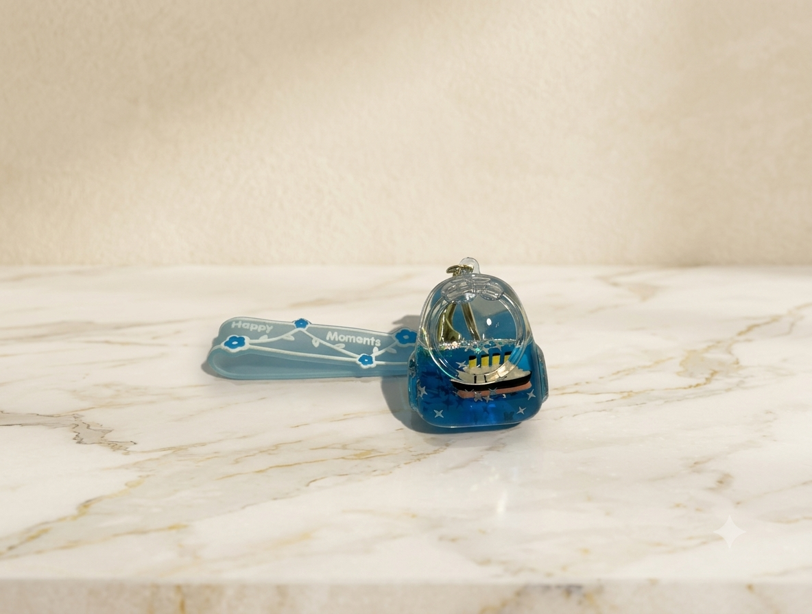 Ocean Inspired Keychain & Charm