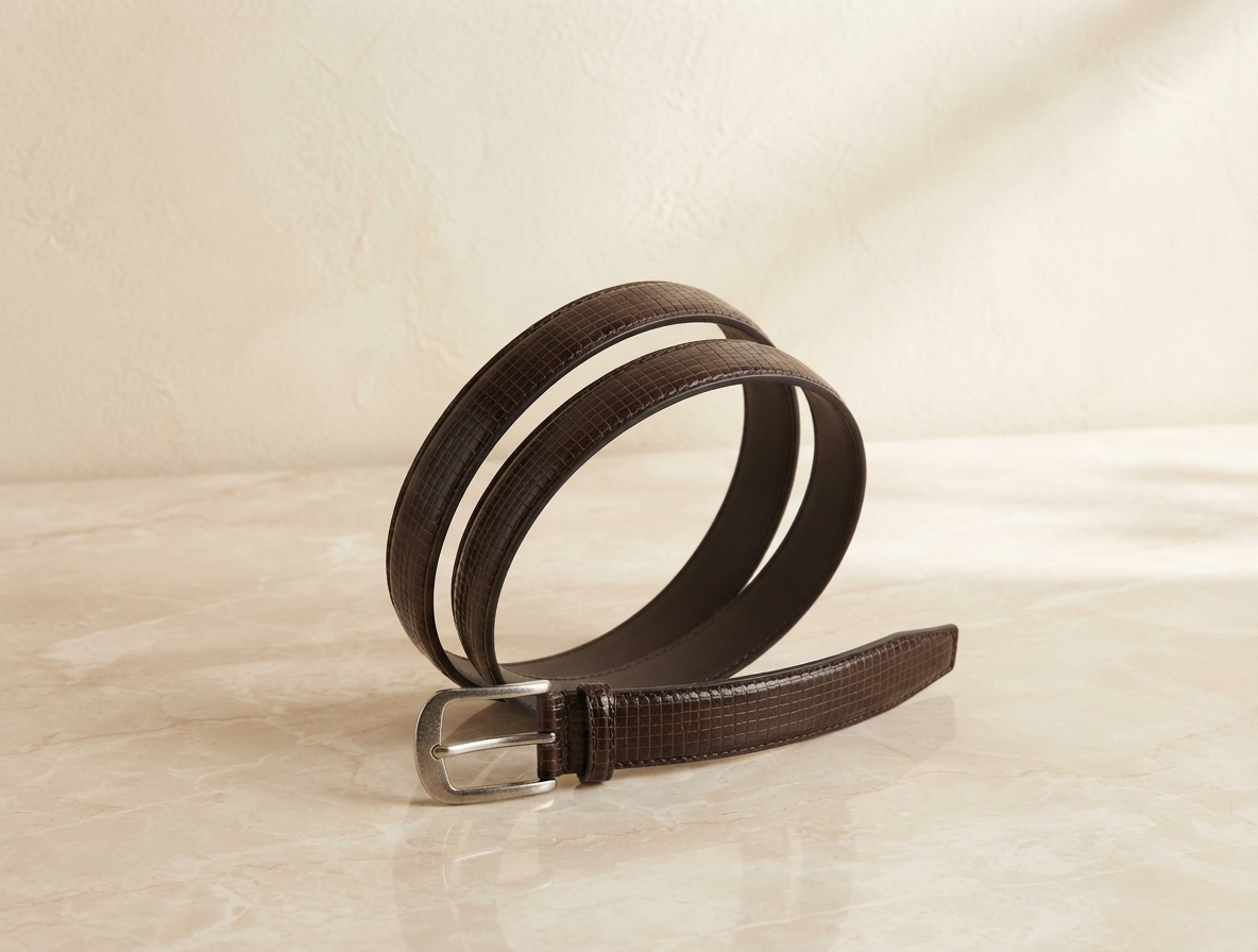 Ladies Classic Belt - Wood Brown