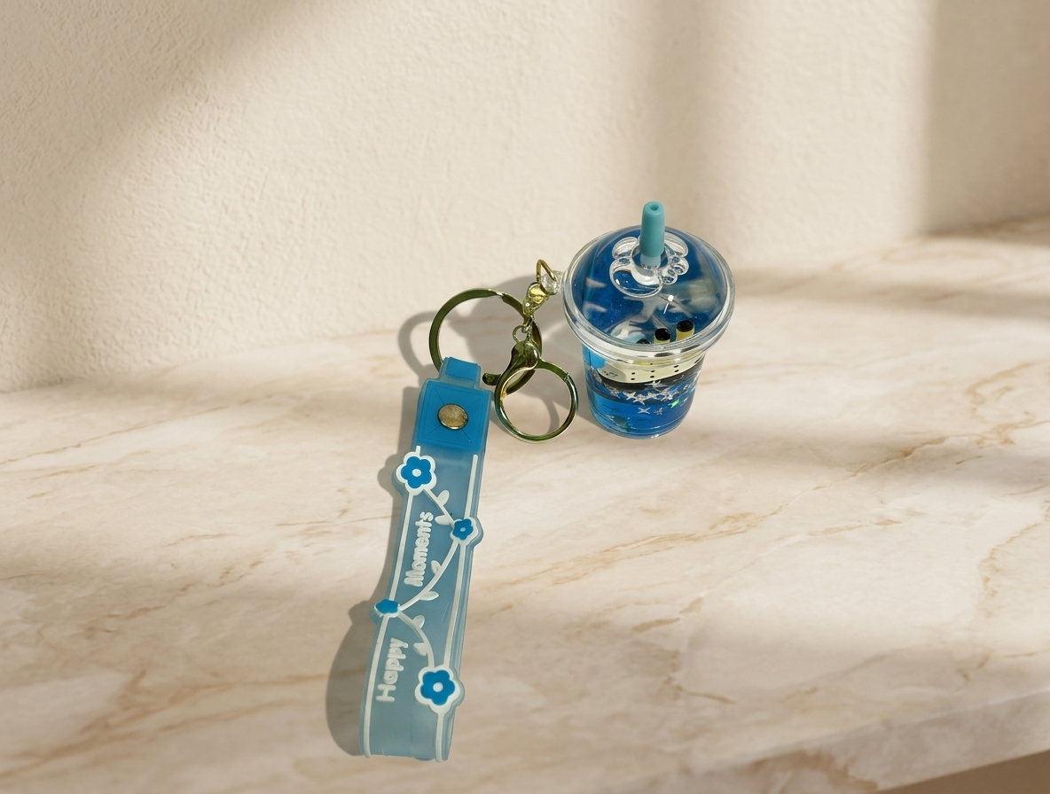 Ocean Inspired Keychain & Charm