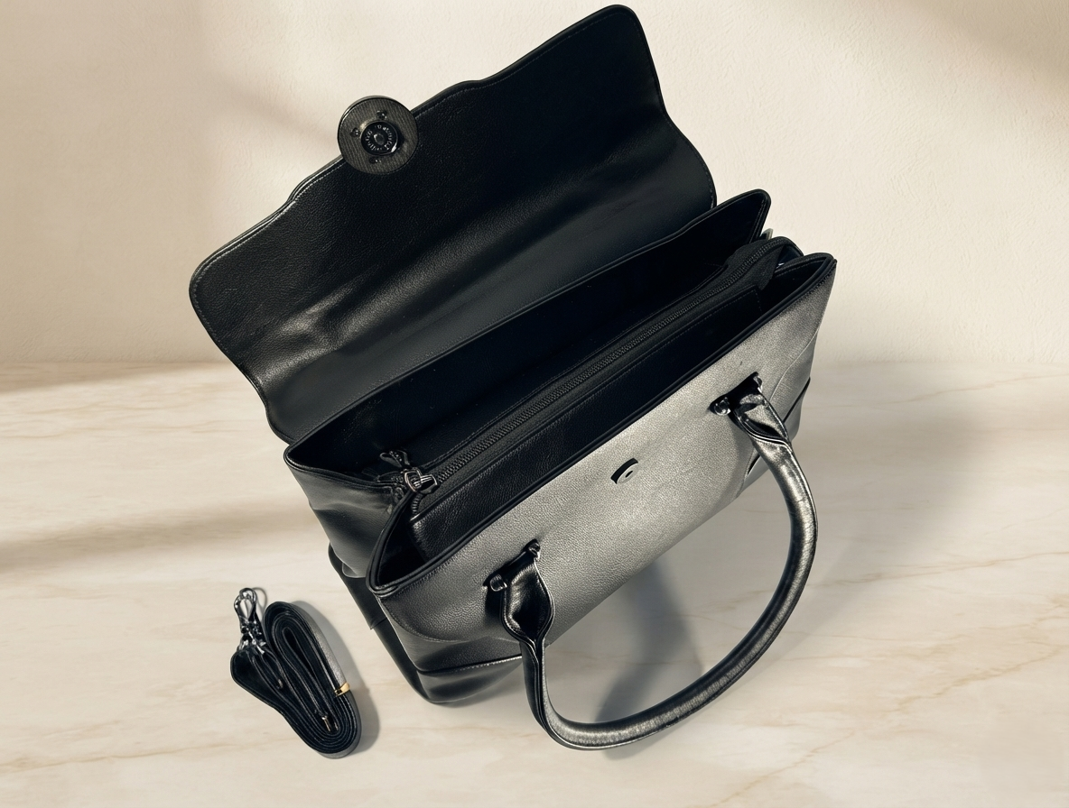 Velara Elegant Bucket Handbag