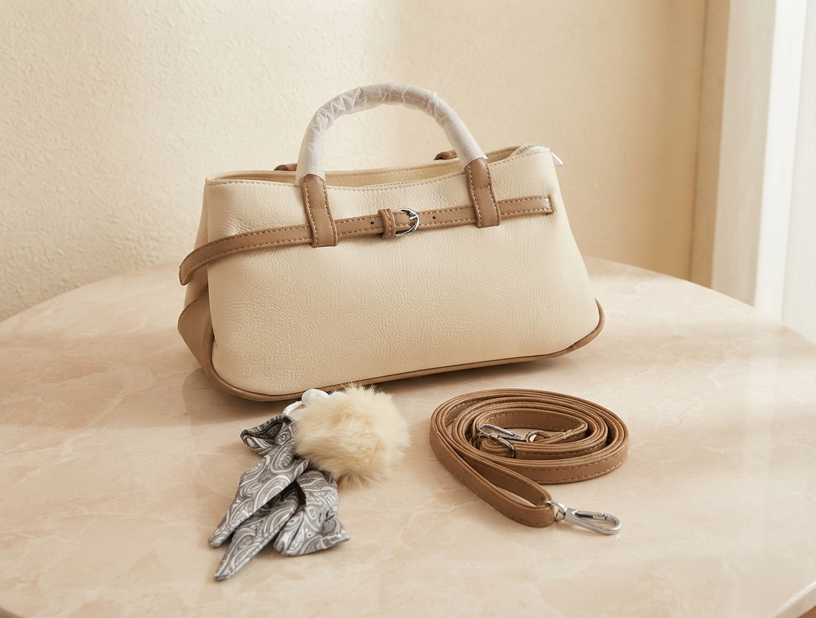 Velara Classic Brown Mini Handbag