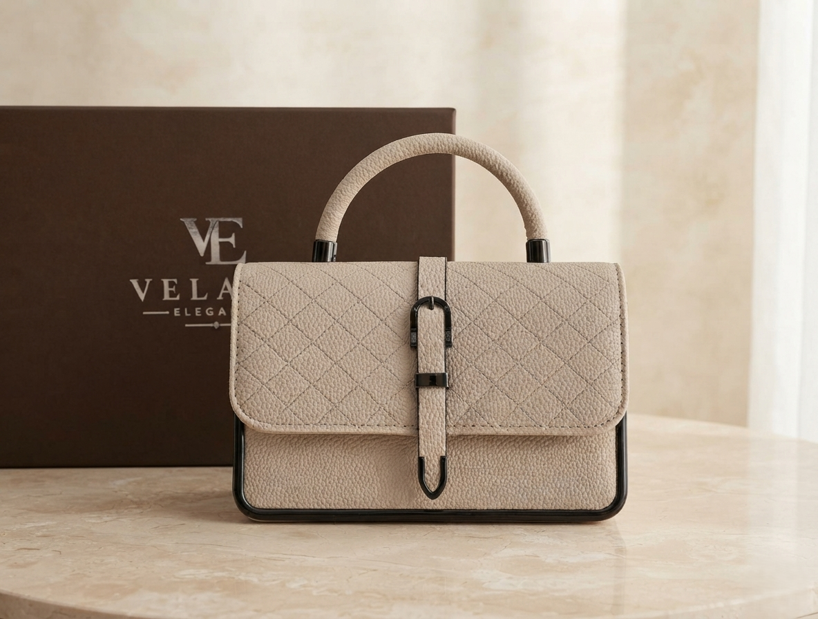 Velara Elegant Structured Handbag
