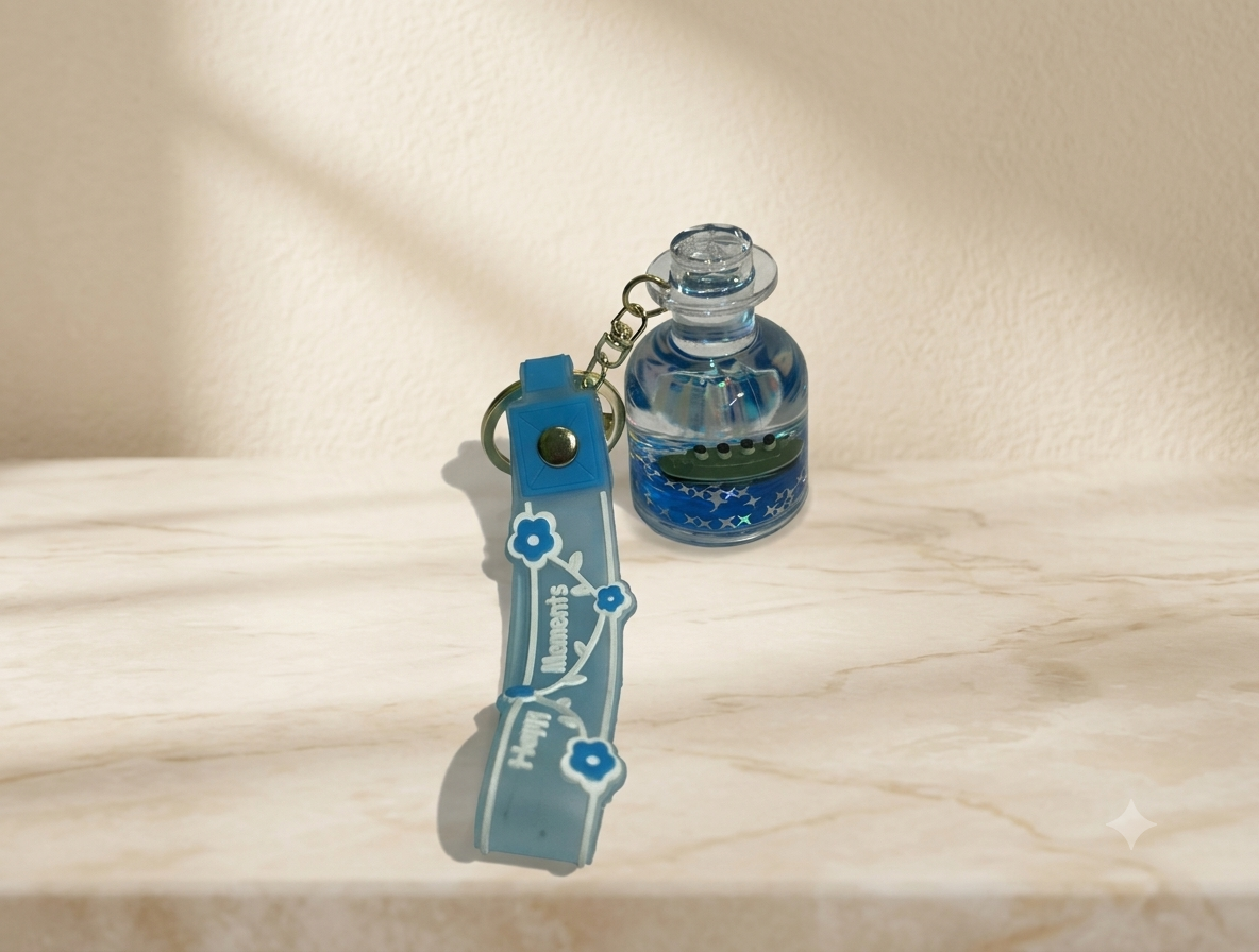 Ocean Inspired Keychain & Charm