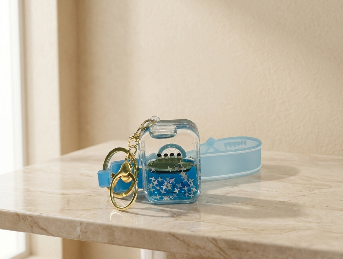 Ocean Inspired Keychain & Charm