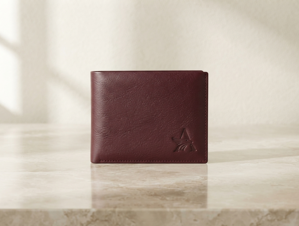 Leather Brown PU Leather Wallet
