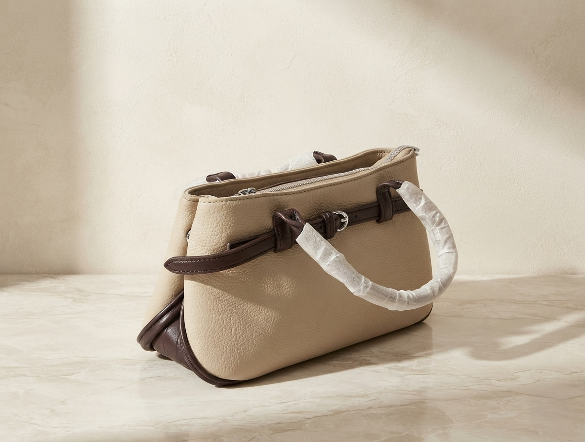 Velara Classic Brown Mini Handbag
