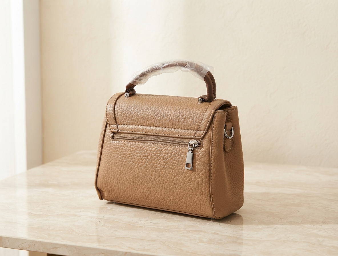 Velara Classic Brown Mini Handbag